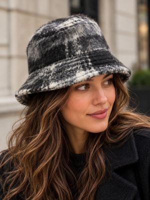 KH25015 Winter bucket hat