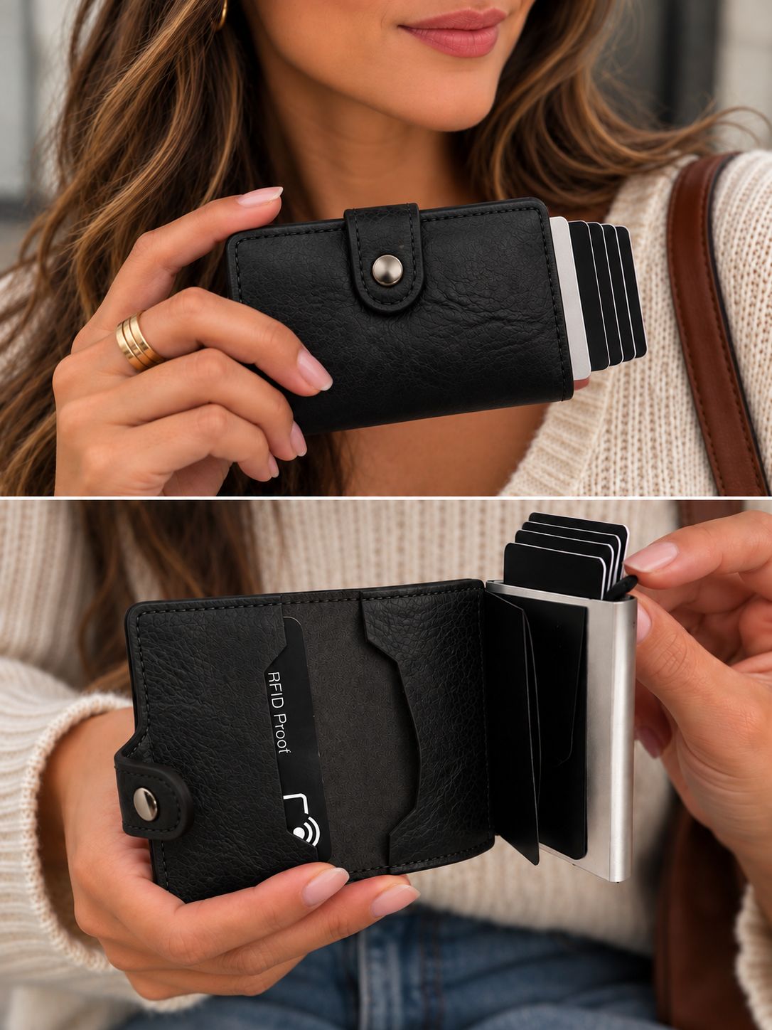 SCH022FD Pop up card holder w/case