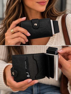 SCH022FD Pop up card holder w/case