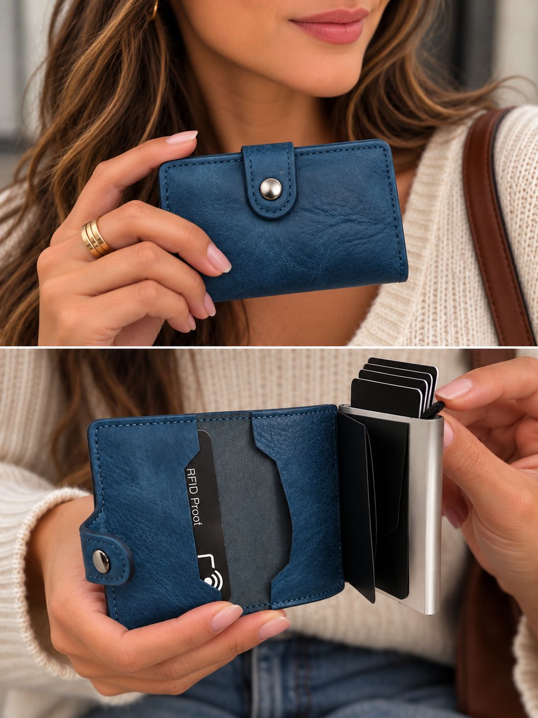 SCH022FD Pop up card holder w/case