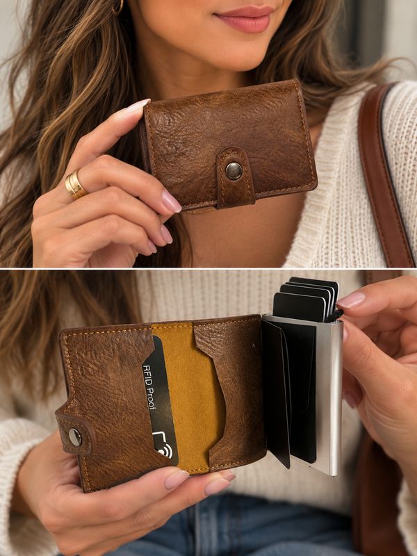 SCH022FD Pop up card holder w/case