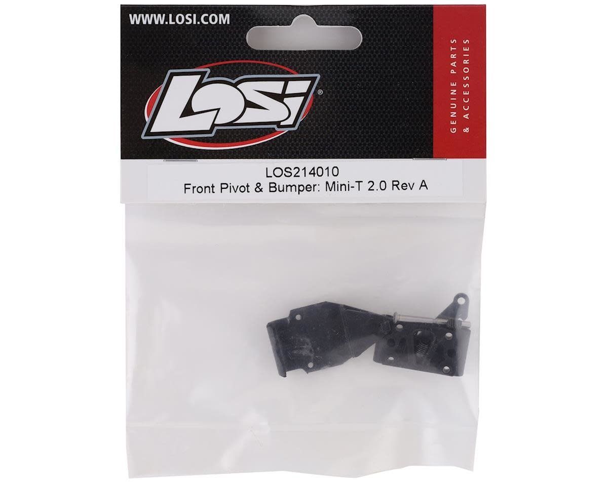 Front Pivot &amp; Bumper: Mini-T 2.0  LOS 214010