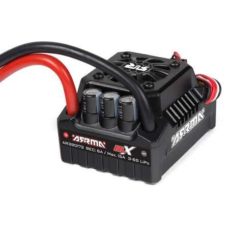 AR390173 BLX200 Brushless 8th MT 6S ESC Nero