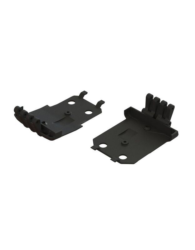 AR320401 F/R Lower Skidplate (2) 4x4 Granite MEGA