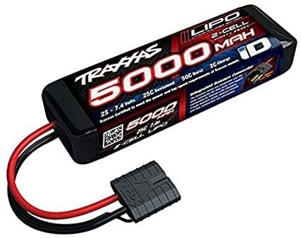 tra2842X - 5000mAh 7.4v 2-Cell 25C LiPo Battery