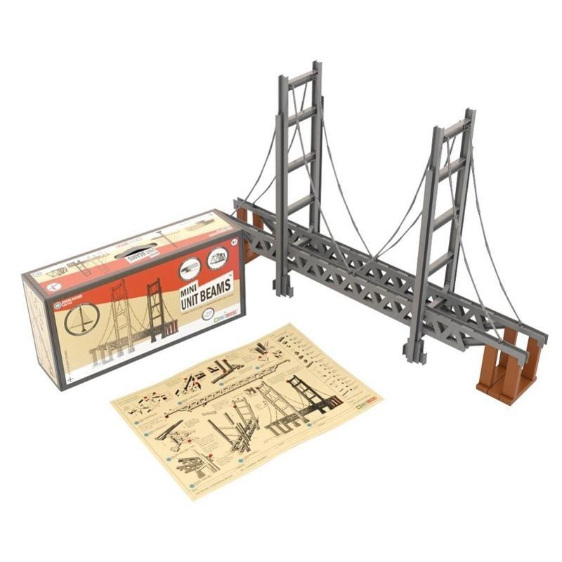 Mini Unit Beams Bridges Builder Set 620 Pieces