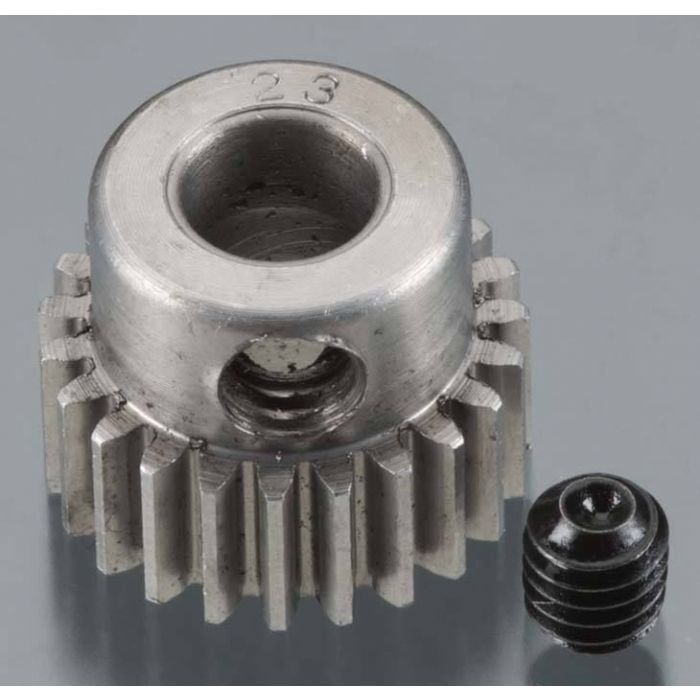HARD 48 PITCH MACHINED 23T PINION 5MM BORE  RRP 2023