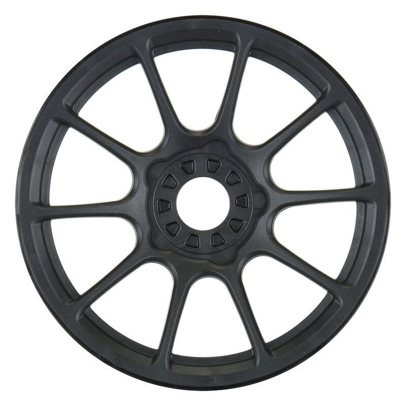 Large Buggy Wheels Black Pr