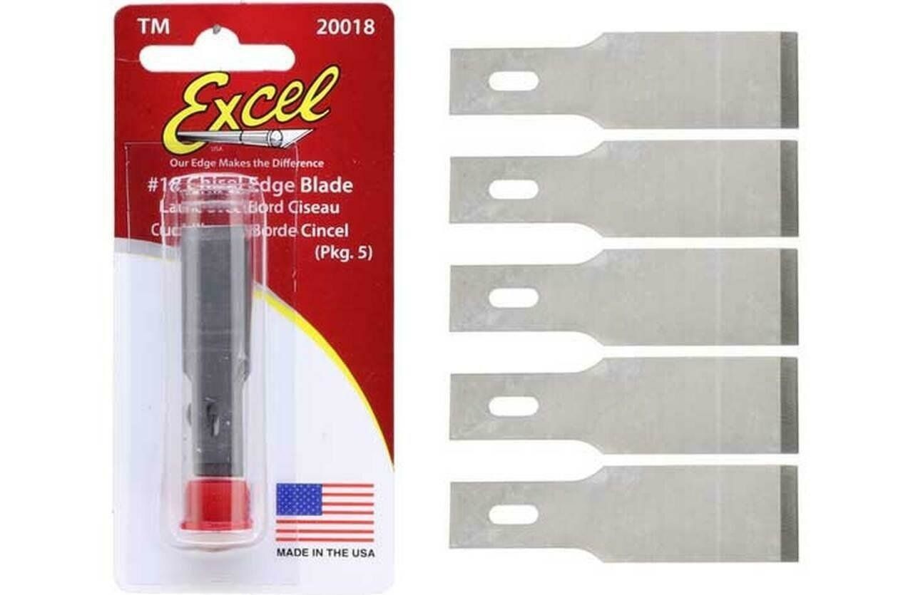 #18 Blade (5) Large Chisel