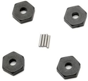 7154 Wheel Hubs Hex (4) / Axle