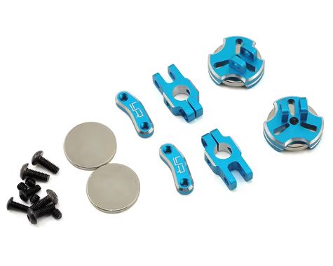 ALUM CNC MAGNETIC BODY MOUNT BL 0531bu