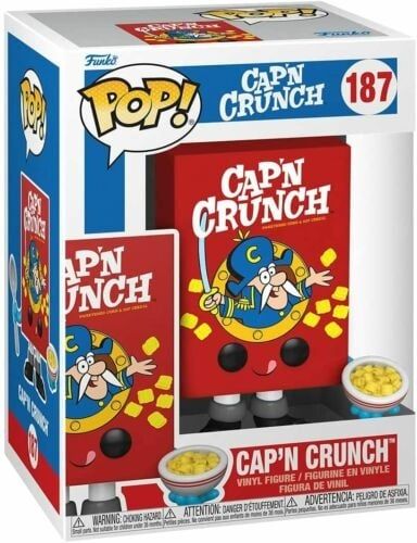 Cap'N Crunch  Funko Pop! 187 Cereal Box