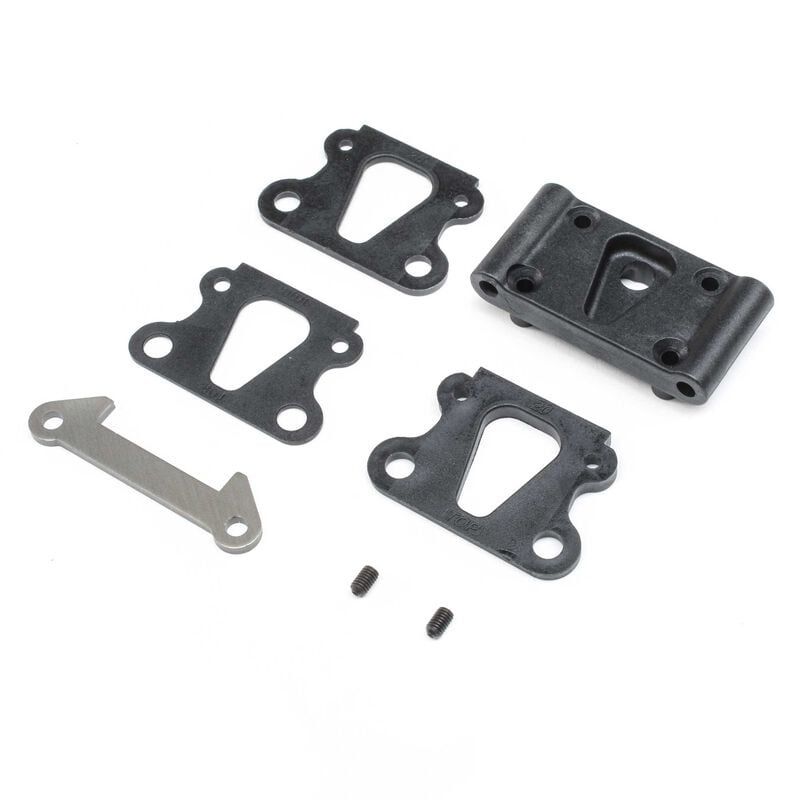 Front Pivot, w/Brace &amp; Kick Shims: All 22