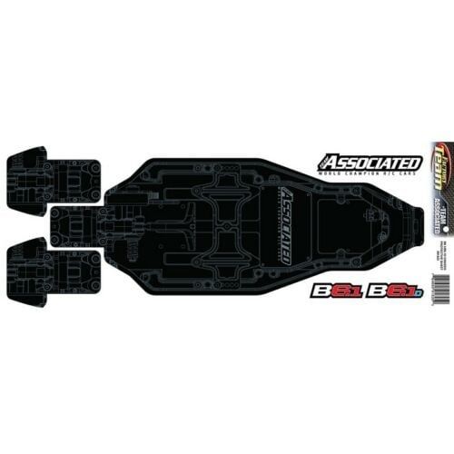 B6.1 /B6.1D FT Chassis Protective Sheet ASC 91825, printed