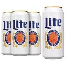 Miller Lite - 4pk - 16oz - Cans