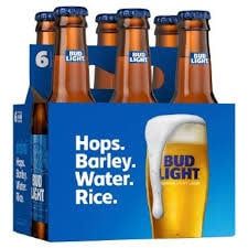 Bud Light - 6pk - 12oz - Bottles