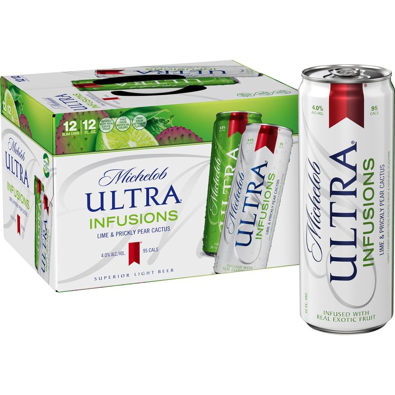 Michelob Ultra - Lime &amp; Prickly Pear - 12pk - 12oz - Cans