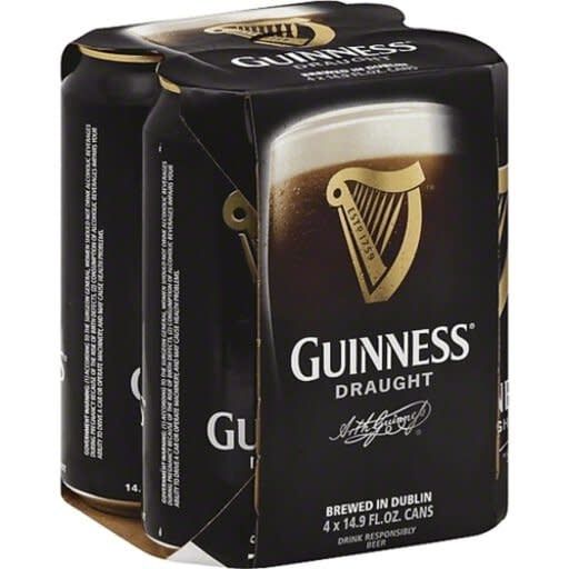 Guinness - Pub Draught - 14.9oz - 4pk - Cans