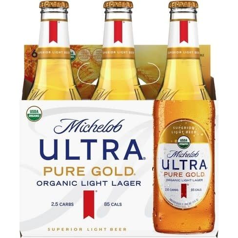 Michelob Ultra - Pure Gold - 6pk - 12oz - Bottles