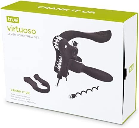 True - Virtuoso - Lever Corkscrew Set