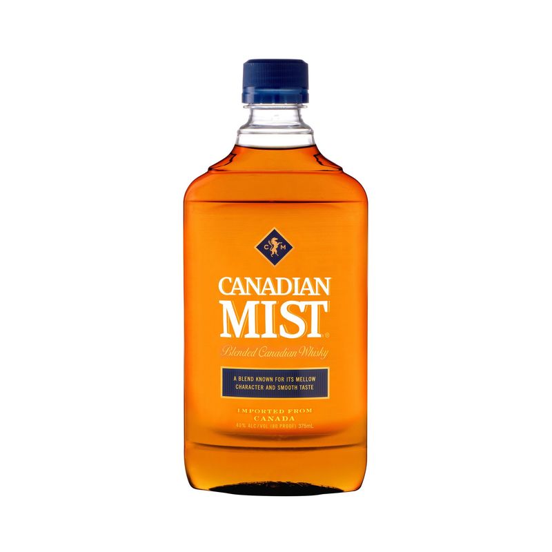 CANADIAN MIST - CANADIAN WHISKY - 80 PR - 3 YR - 375 ML