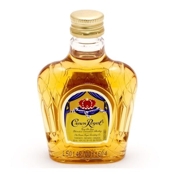 CROWN ROYAL - CANADIAN -WHISKY - 80 PR - 50 ML