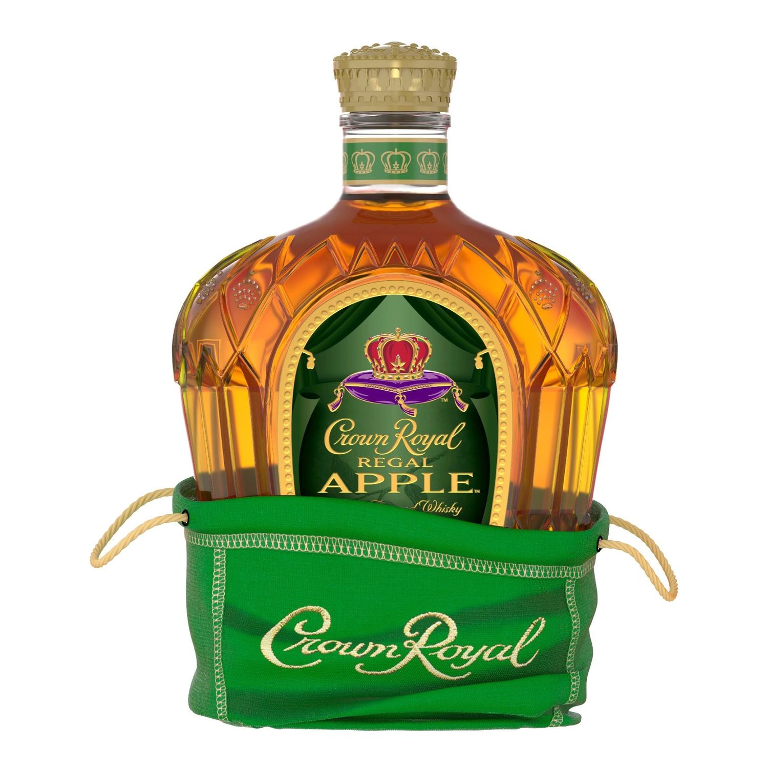 CROWN ROYAL - REGAL APPLE - CANADIAN WHISKY - 70 PR - 750 ML