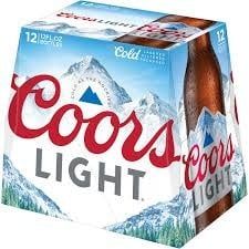 Coors Light - 12pk - 12oz -  Bottles