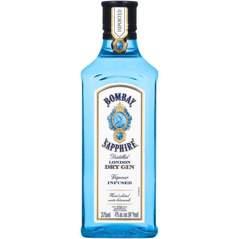 BOMBAY - SAPPHIRE GIN - ENGLAND - 94 PR - 375 ML