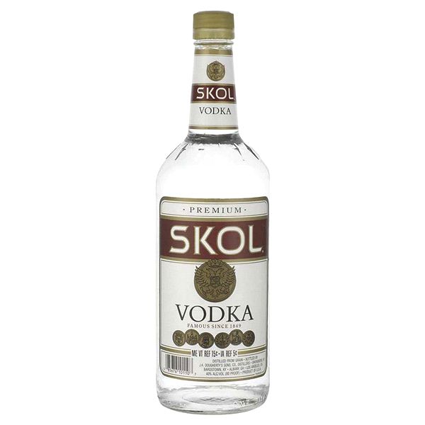 SKOL VODKA 80 PR. LITER