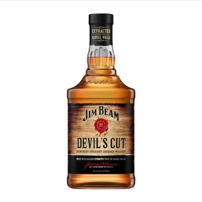 JIM BEAM - DEVILS CUT -  BOURBON -  90 PR -  750 ML