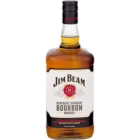 JIM BEAM - BOURBON - 80 PR - 4 YR - 1.75 L