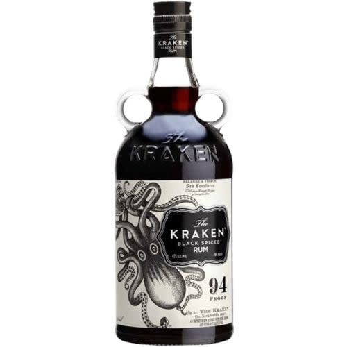KRAKEN - BLACK SPICED RUM - 94 PR - 750ML