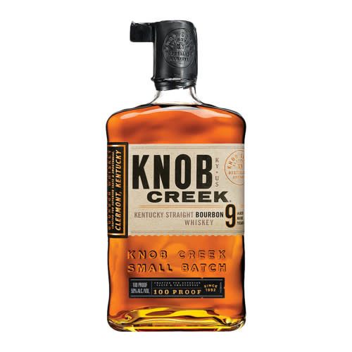 KNOB CREEK BOURBON 100 PR. 9 YR. 750 ML