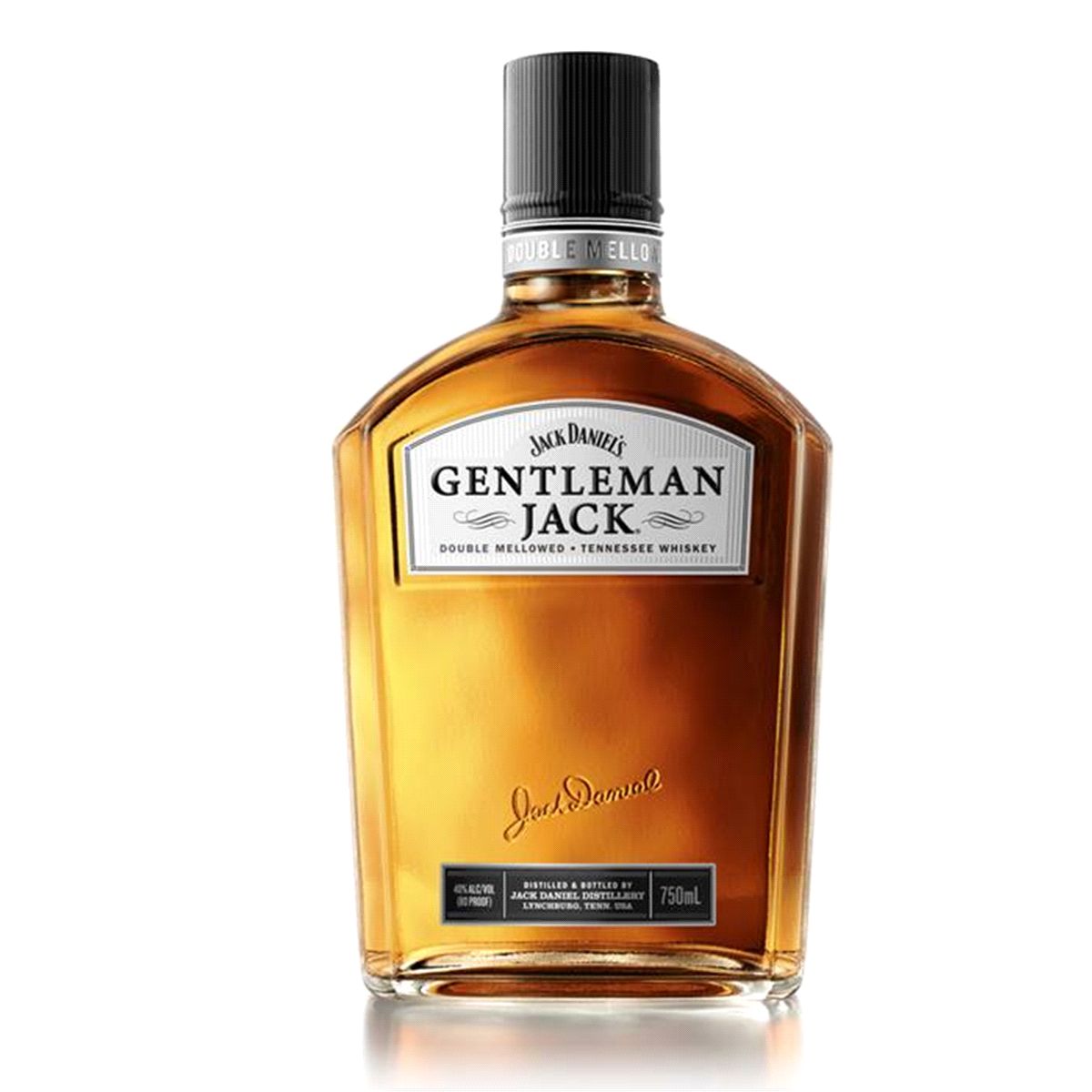 GENTLEMAN JACK - TENNESSEE WHISKEY - 80 PR - 750 ML