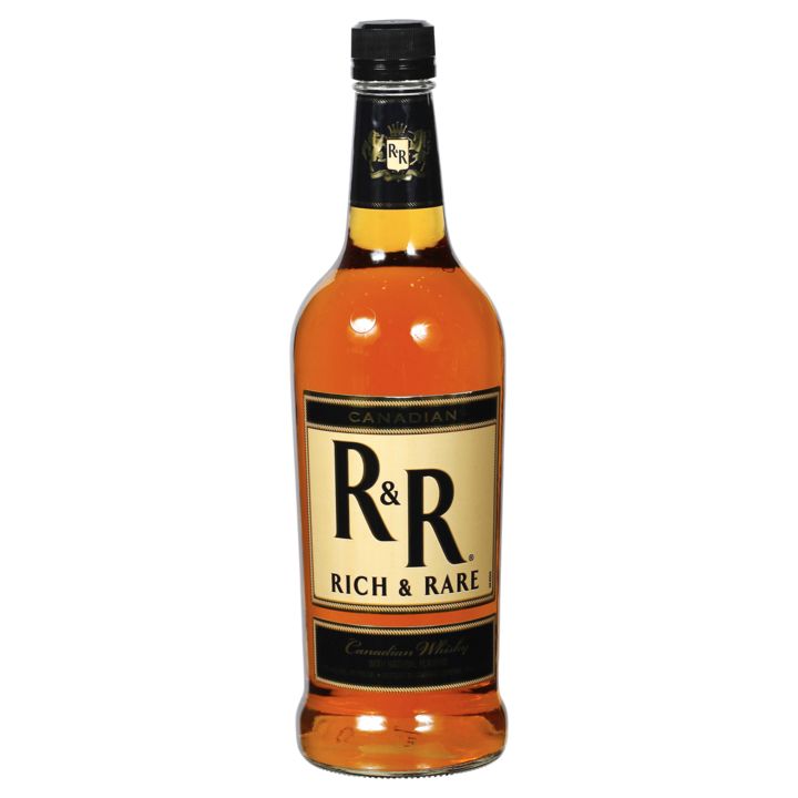 RICH &amp; RARE CANADIAN WHISKY 80 PR. 3 YR. 750 ML