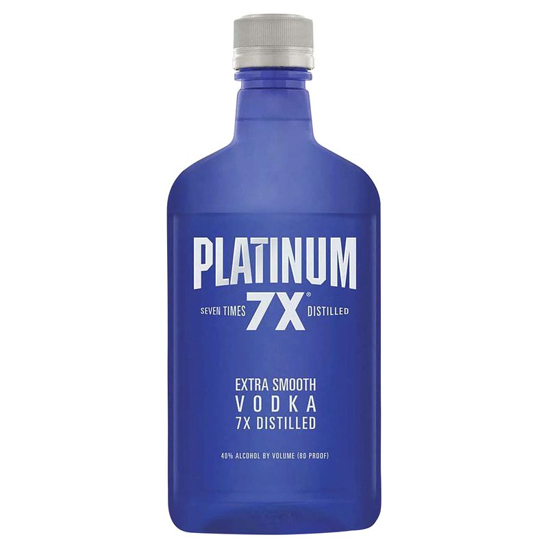 PLATINUM - 7X - VODKA - 80 PR - 375 ML