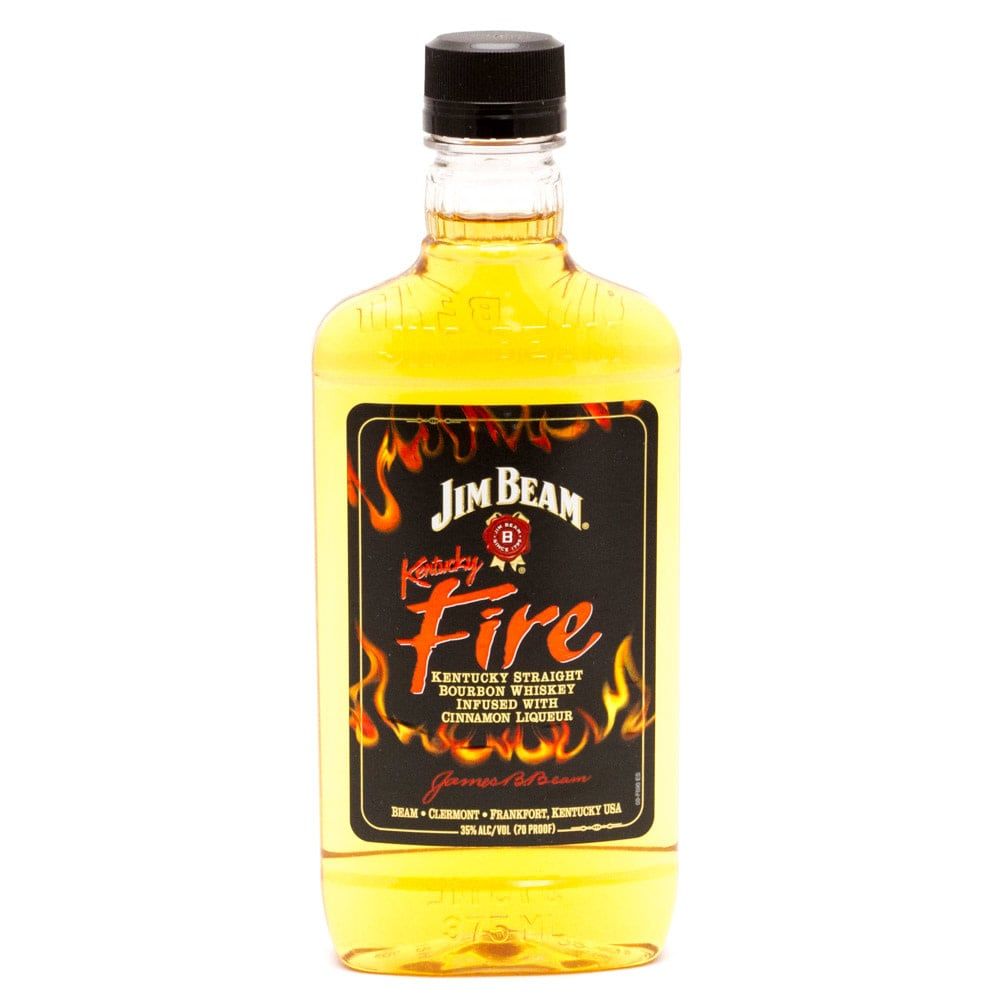 JIM BEAM - KENTUCKY FIRE - WHISKEY - 70 PR. - 375 ML