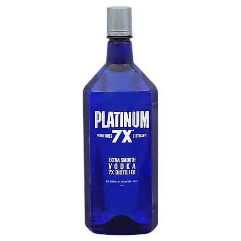 PLATINUM - 7X - VODKA - 80 PR - 1.75 L