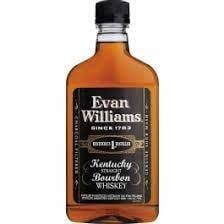 EVAN WILLIAMS - BLACK LABEL - BOURBON - 86 PR - 375 ML