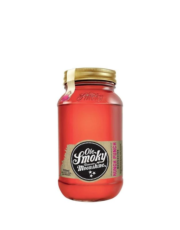OLE SMOKY - HUNCH PUNCH - MOONSHINE - 80 PR - 750 ML