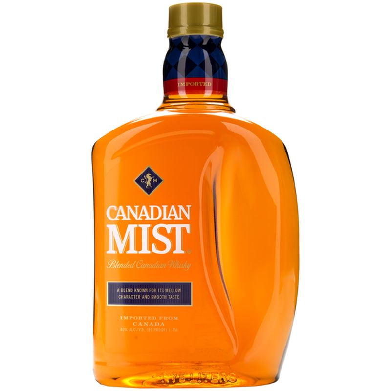 CANADIAN MIST -  CANADIAN WHISKY - 80 PR. - 3YR -  1.75 L - PET