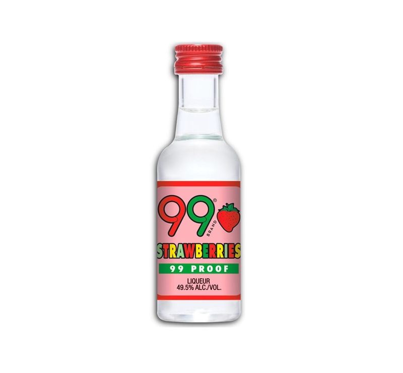 99 - STRAWBERRY - SCHNAPPS - 99 PR - 50 ML