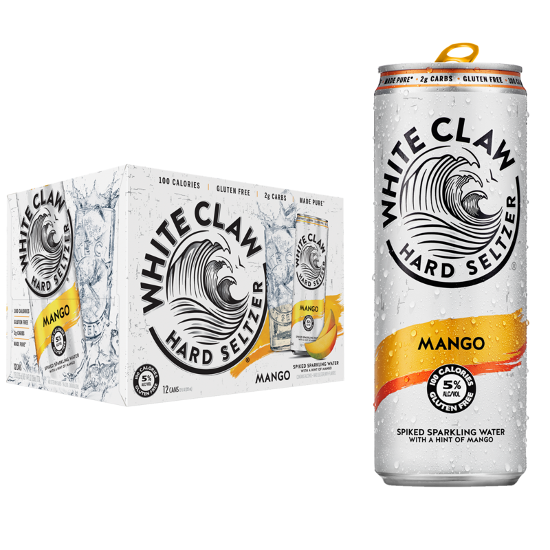 White Claw - Hard Seltzer - Mango - 12pk - 12oz -  Cans