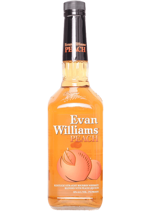 EVAN WILLIAMS PEACH WHISKEY 70 PR. 750 ML