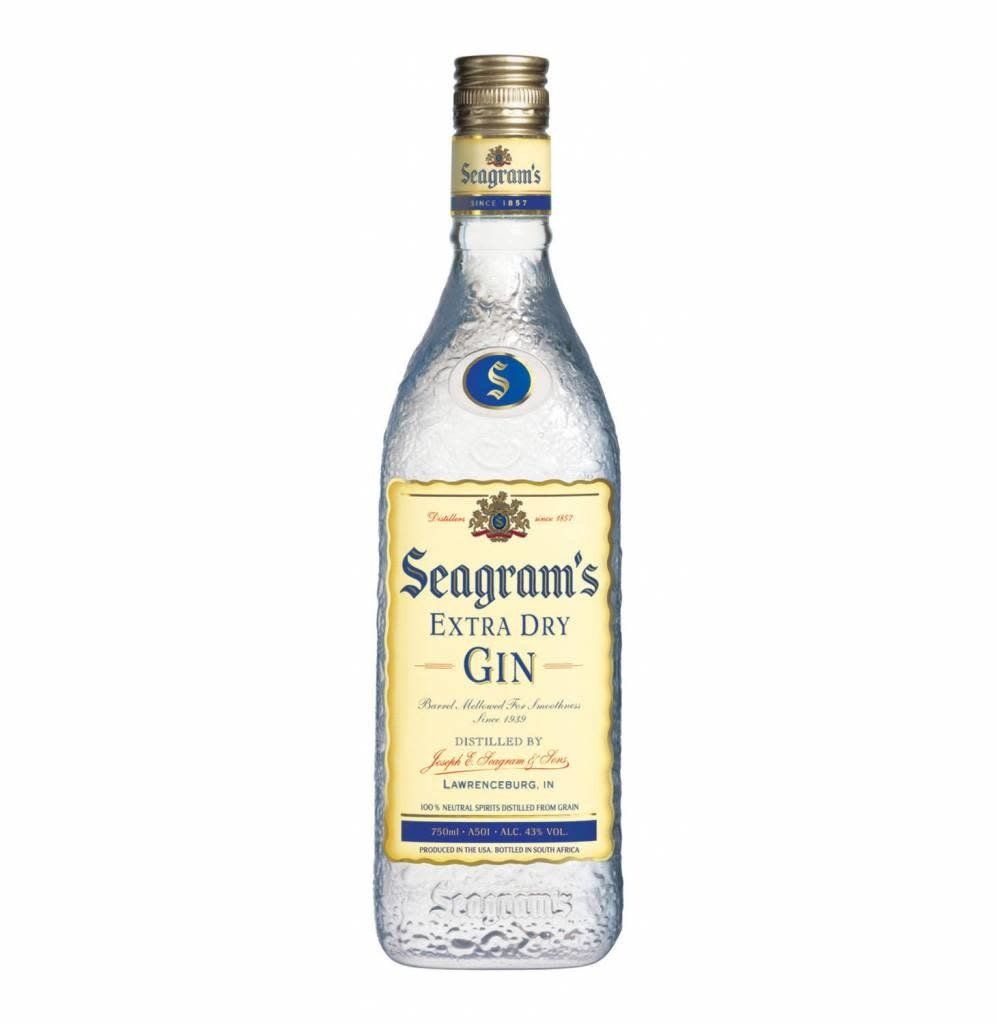 SEAGRAM&#39;S - EXTRA DRY - GIN - 80 PR. -750 ML