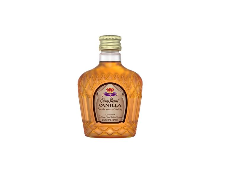 CROWN ROYAL - CANADIAN WHISKY -  VANILLA - 70 PR - 50 ML