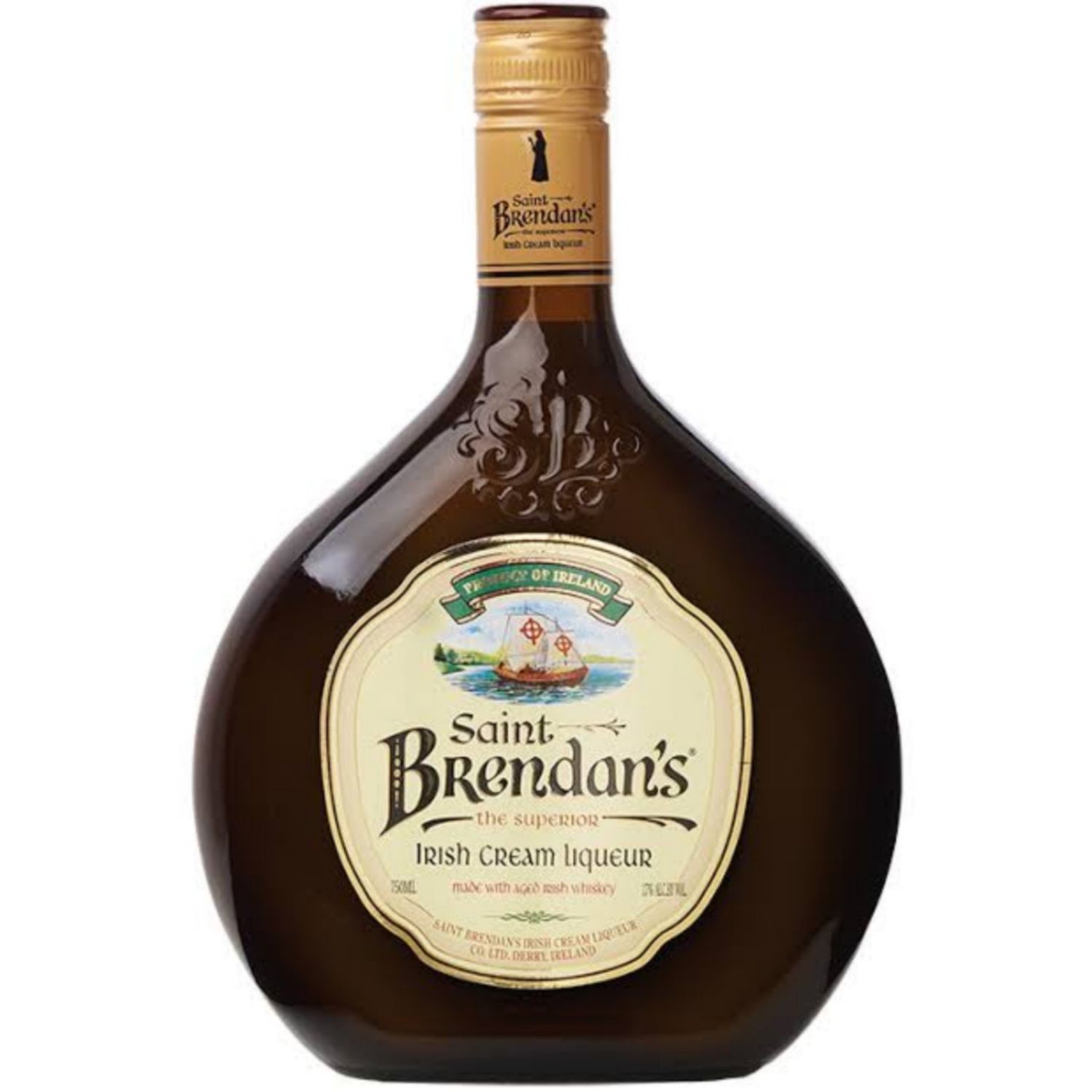 ST. BRENDAN&#39;S  -  IRISH CREAM - LIQUEUR - 34 PR - 750 ML