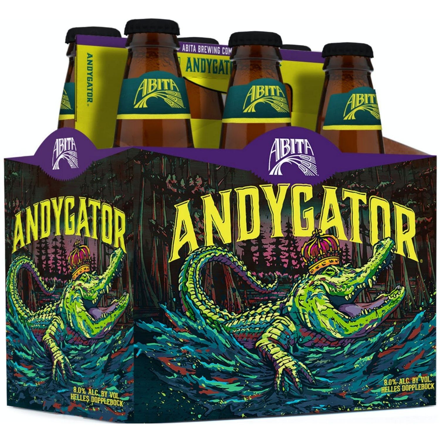 ABITA - ANDY GATOR - 6PK - 12OZ - BOTTLES