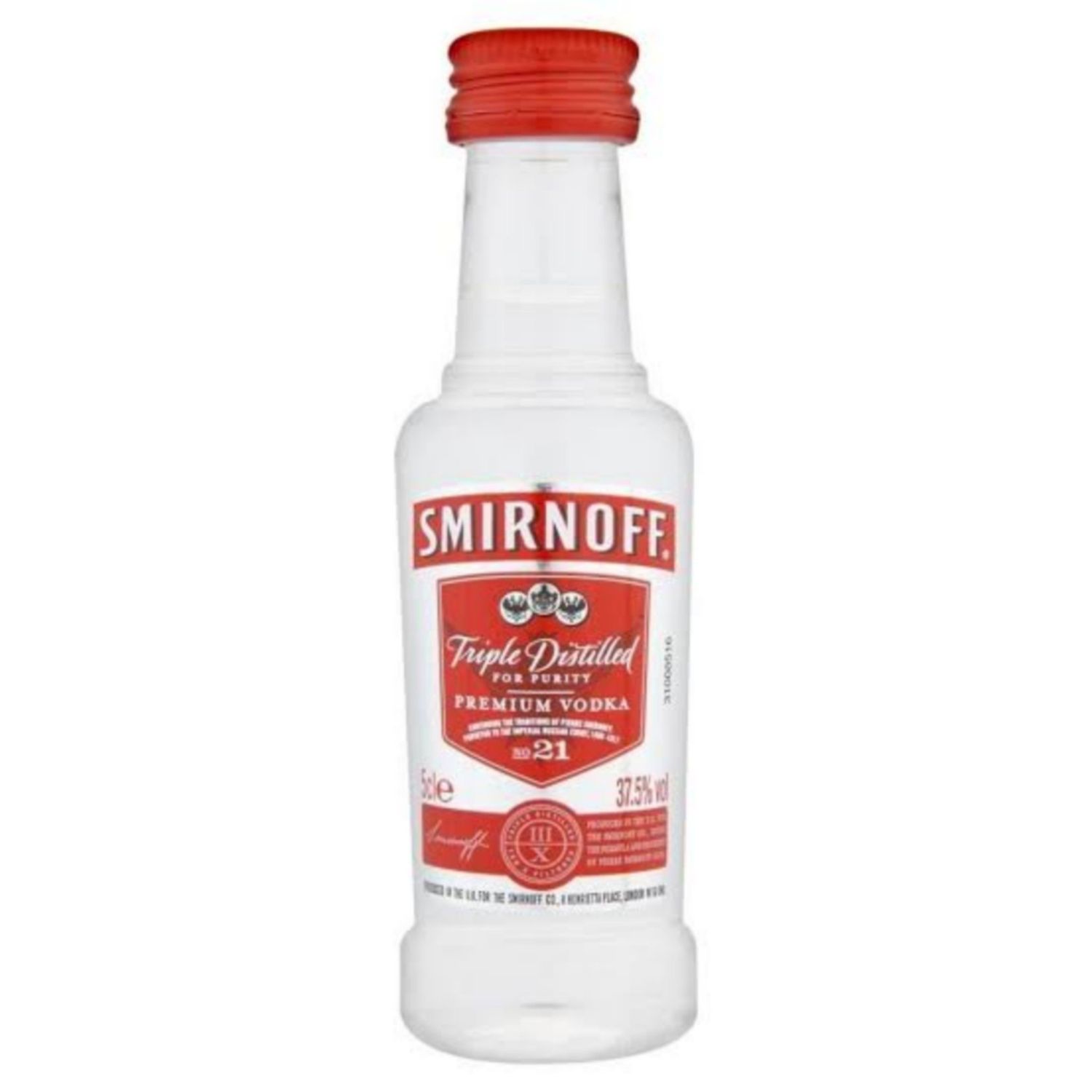 SMIRNOFF - VODKA - 80 PR - 50 ML